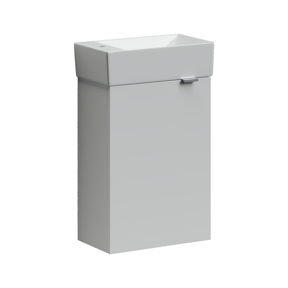 mini_belyj-glyanecz_mn35wl_png-1 Тумба 37 см Mini ПОДВЕСНАЯ Sancos с умывальником CN5008 — изображение 1