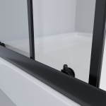 Душевой уголок 100*80 см NIAGARA Nova NG-018-14QT Black — изображение 5