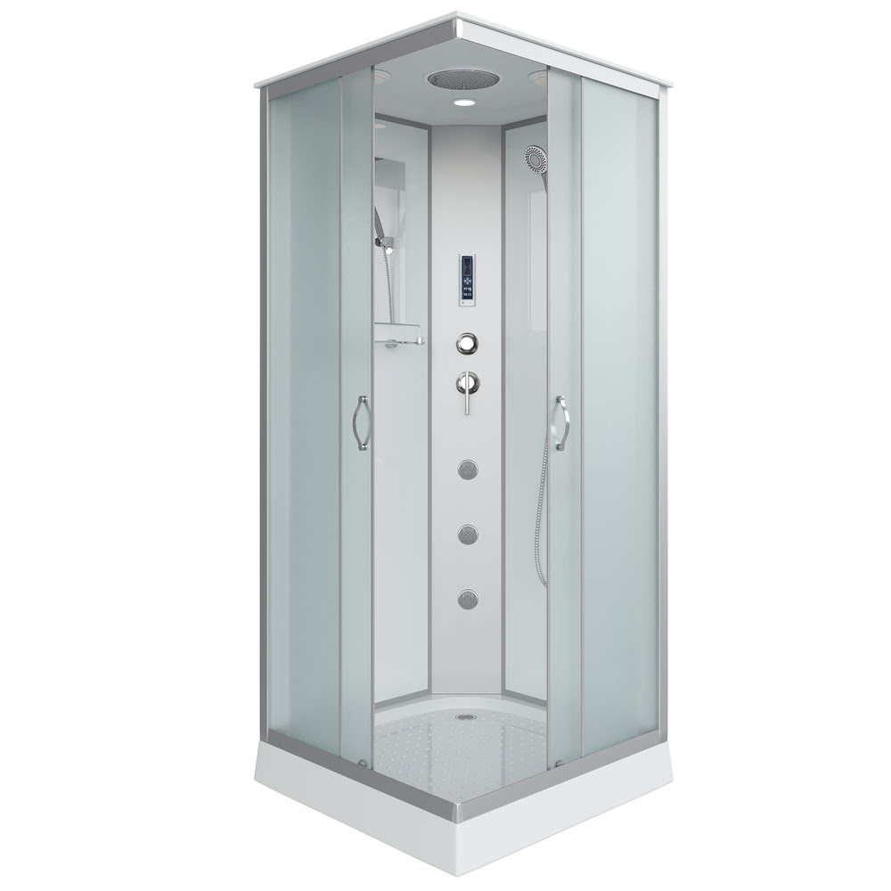 Душевая кабина 90x90 см NIAGARA Classic NG-1101-14F с гидромассажем и радио