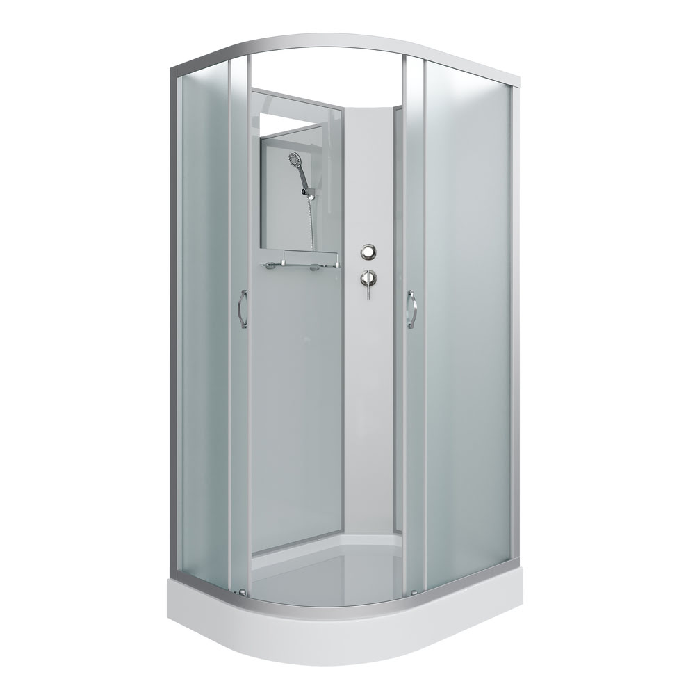 Душевая кабина 120x80 см NIAGARA Classic NG-3312-14RBK Правая без крыши