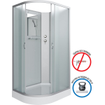 Душевая кабина 120x80 см NIAGARA Classic NG-3312-14RBK Правая без крыши — изображение 2