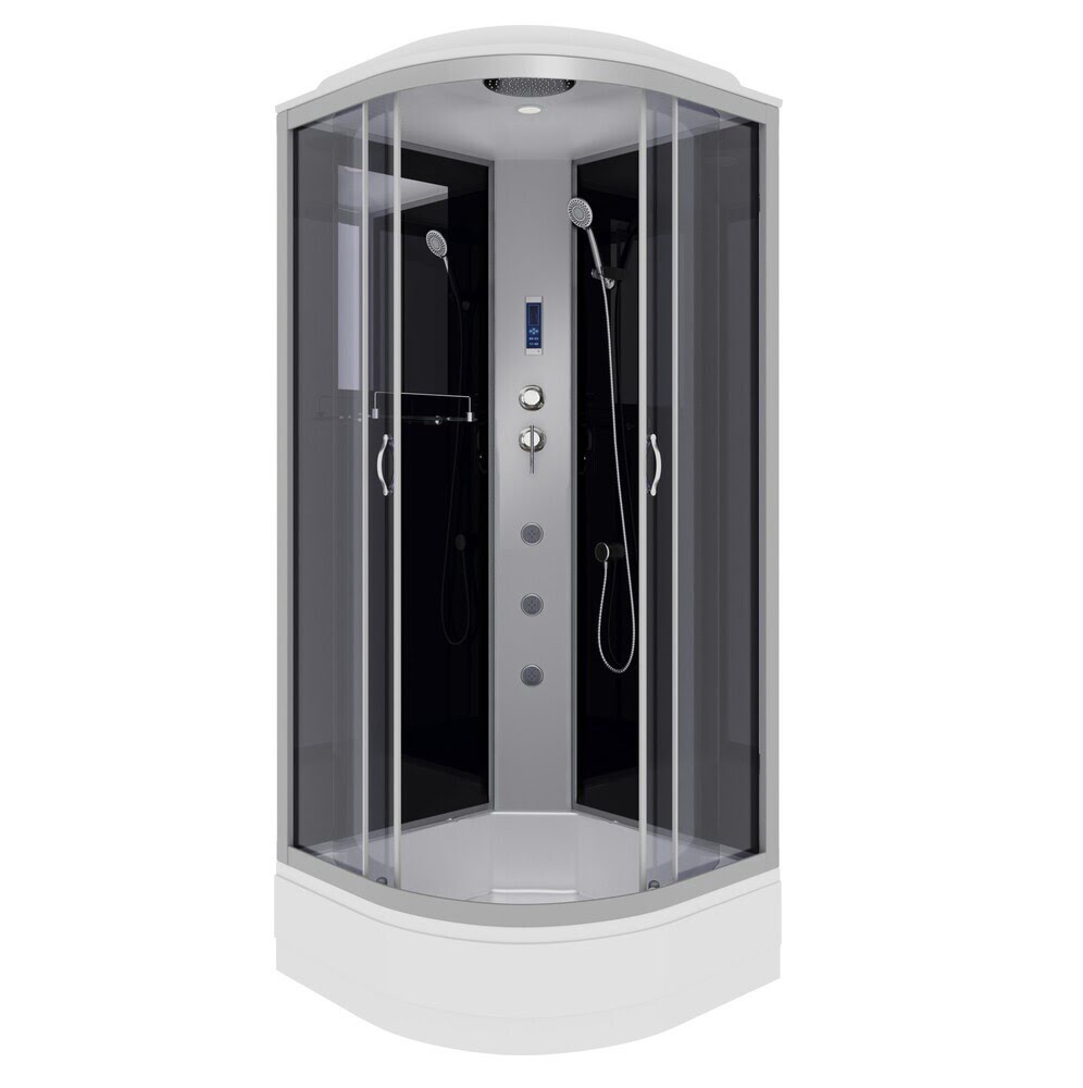 Душевая кабина 100x100 см NIAGARA Classic NG-3502-14F с гидромассажем и радио