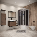 Душевая кабина 80x80 см NIAGARA Classic NG-3503-14F с гидромассажем и радио — изображение 3