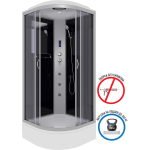 Душевая кабина 80x80 см NIAGARA Classic NG-3503-14F с гидромассажем и радио — изображение 2