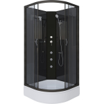Душевая кабина 90x90 см NIAGARA Classic NG-6501-14BKG с гидромассажем без крыши