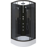 Душевая кабина 90x90 см NIAGARA Classic NG-6501-14BKTG с гидромассажем без крыши
