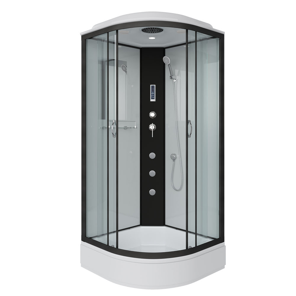 Душевая кабина 90x90 см NIAGARA Classic NG-6701-14F с гидромассажем и радио