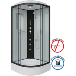 Душевая кабина 100x100 см NIAGARA Classic NG-6702-14F с гидромассажем и радио — изображение 2