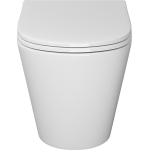 Унитаз безободковый подвесной Niagara Vista NG-9302 с тонкой крышкой/Китай — изображение 2