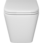 Унитаз безободковый подвесной Niagara Atrio NG-9303 с тонкой крышкой/Китай — изображение 2