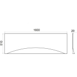 Экран NG-A160 к ванне Niagara Atrio NG-A16070 — изображение 2