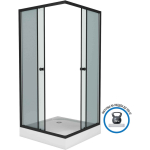 Душевой уголок 100*100 см NIAGARA ECO NG-010-14QT Black — изображение 2
