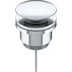 Донный клапан Универсальный с системой clik-clak латунь CeramicaNova 70003CH хром/Италия