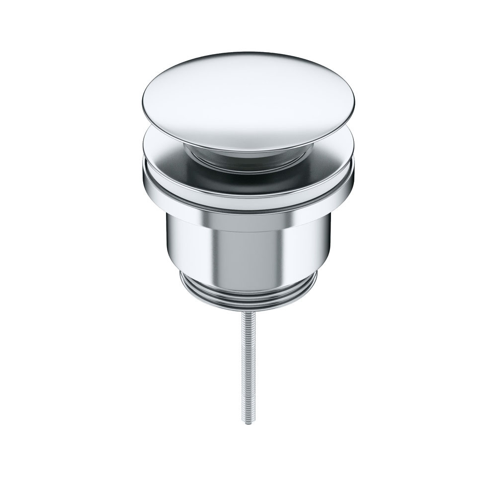 Донный клапан Универсальный с системой clik-clak латунь CeramicaNova 70003CH хром/Италия