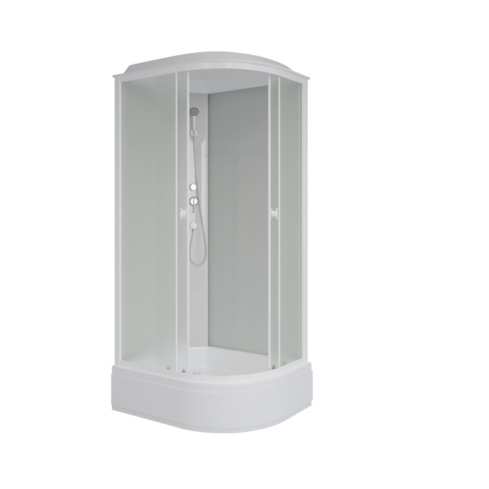 Душевая кабина 100x80 см NIAGARA Promo P100/80/26L/MT Левая