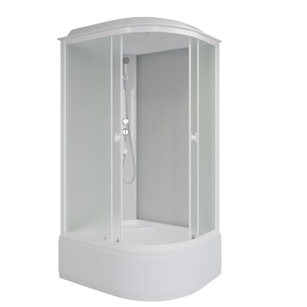Душевая кабина 100x80 см NIAGARA Promo P100/80/40L/MT Левая