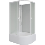 Душевая кабина 100x80 см NIAGARA Promo P100/80/40L/MT/BK Левая без крыши