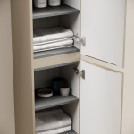 Пенал 35 см Сode SANCOS Серо-бежевый Подвесной — изображение 5