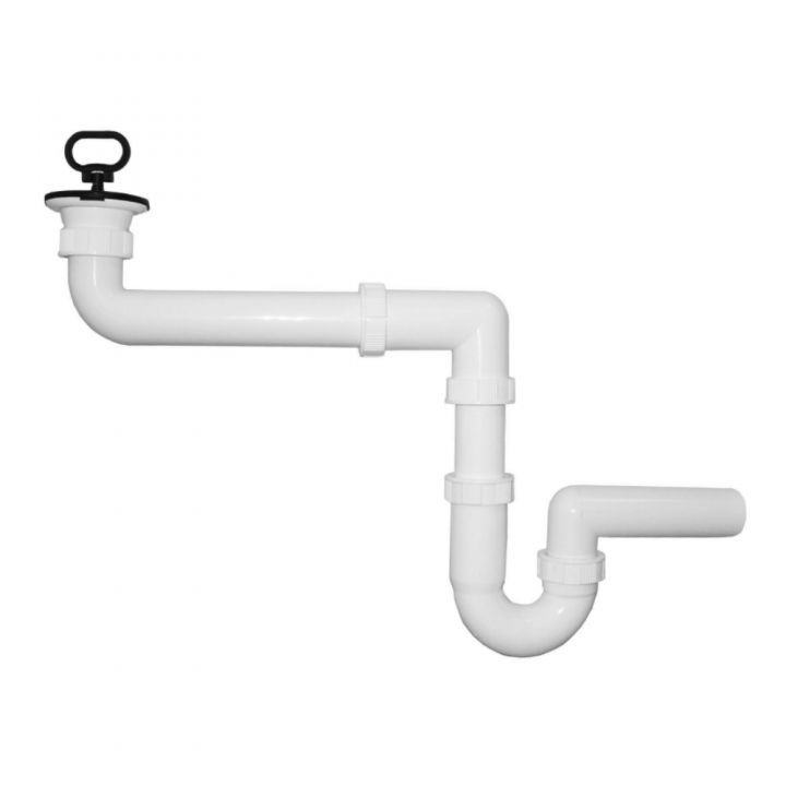 Сифон для умывальника экономящий пространство/ Чехия
