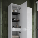 Пенал 35 см Norma 2.0 SANCOS Белый глянец Подвесной — изображение 3