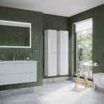 Пенал 35 см Norma 2.0 SANCOS Белый глянец Подвесной — изображение 4