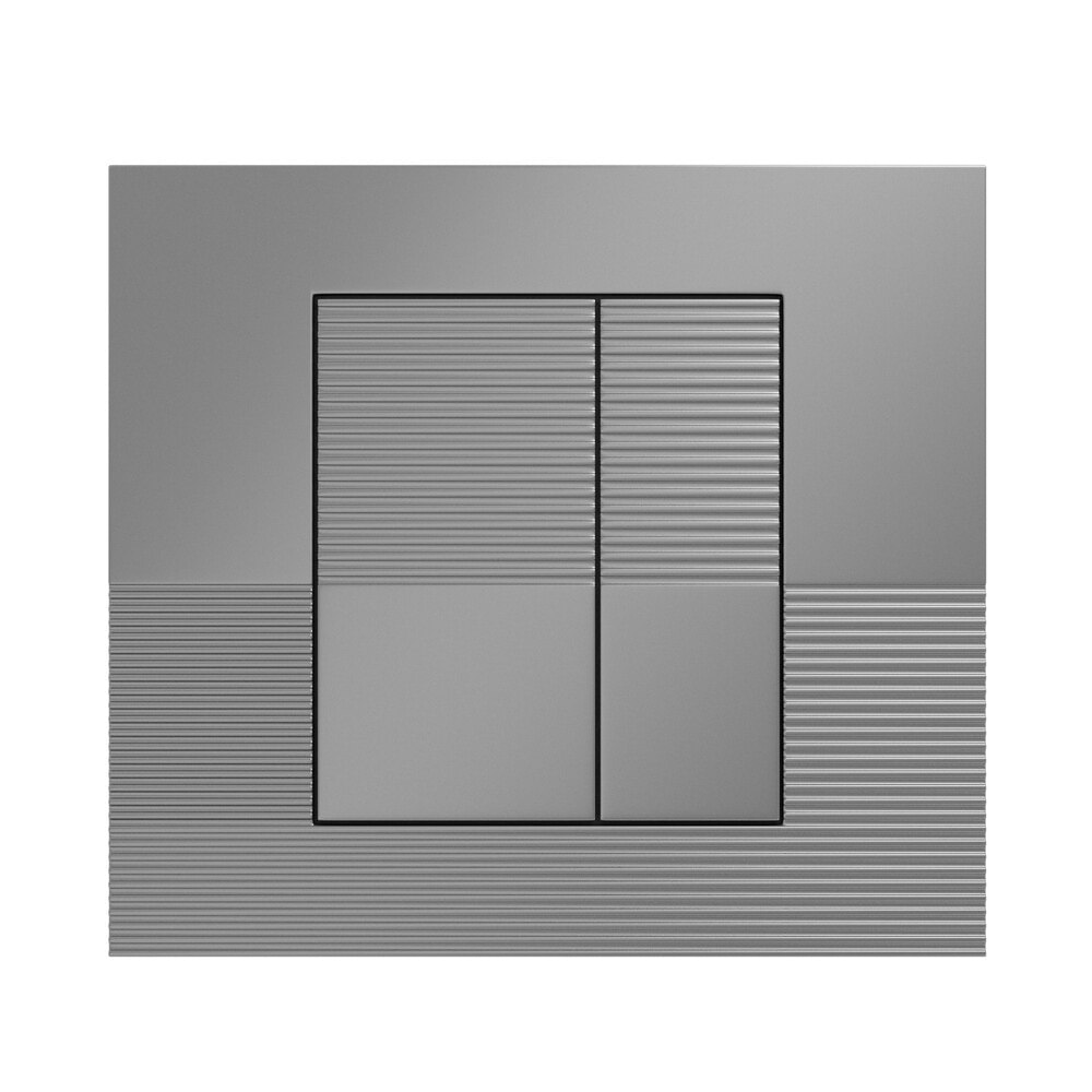 Клавиша смыва хром матовый Grossman Pragma 800.Т1.03.110.110/Германия
