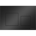 Кнопка смыва CERAMICANOVA Balance клавиша Square, цвет чёрный матовый, арт. CN12-002MB/Италия