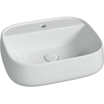 Раковина 500x425x145мм Fonte CeramicaNova накладная/подвесная прямоугольная CN5051/Италия