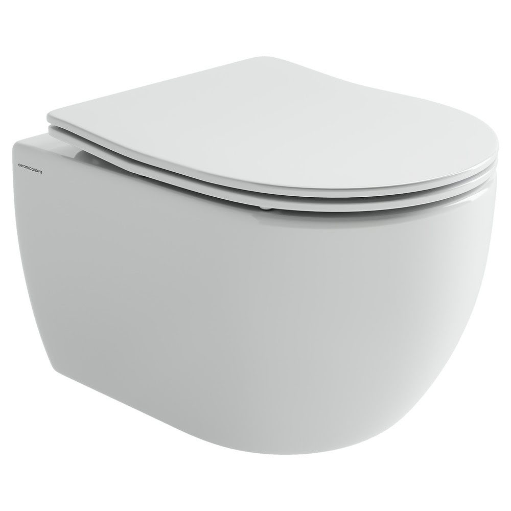 Унитаз безободковый подвесной CeramicaNova PLAY CN3001T/Италия