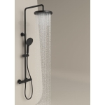 Душевая стойка с термостатическим смесителем SC11001MB Sancos Teo Черный матовый/Италия — изображение 11