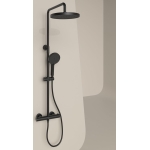 Душевая стойка с термостатическим смесителем SC11001MB Sancos Teo Черный матовый/Италия — изображение 3