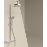 Душевая стойка с термостатическим смесителем SC11002CH Sancos Teo Хром глянцевый/Италия — изображение 3