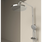 Душевая стойка с термостатическим смесителем SC11002CH Sancos Teo Хром глянцевый/Италия — изображение 7