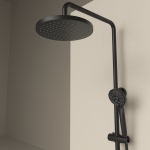 Душевая стойка с термостатическим смесителем SC11002MB Sancos Teo Черный матовый/Италия — изображение 7