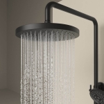 Душевая стойка с термостатическим смесителем SC11002MB Sancos Teo Черный матовый/Италия — изображение 9