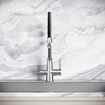 Смеситель SANCOS Nolia SC12003SS с гибким изливом и возможностью подключения фильтра для воды нержавеющая сталь матовая/Италия — изображение 4