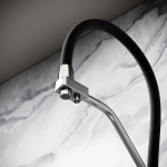 Смеситель SANCOS Nolia SC12003SS с гибким изливом и возможностью подключения фильтра для воды нержавеющая сталь матовая/Италия — изображение 8