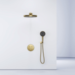 Душевой комплект SANCOS Space SC3006BG встраиваемый для душа с термостатическим смесителем/Италия — изображение 2