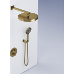 Душевой комплект SANCOS Space SC3006BG встраиваемый для душа с термостатическим смесителем/Италия — изображение 3