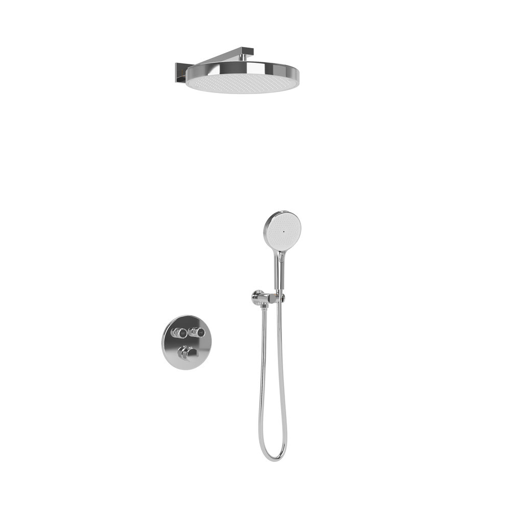Душевой комплект SANCOS Space SC3006CH встраиваемый для душа с термостатическим смесителем/Италия