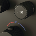 Душевой комплект SANCOS Space SC3006MB встраиваемый для душа с термостатическим смесителем/Италия — изображение 5