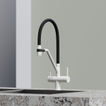 Смеситель SANCOS Dora SC4003GR с гибким изливом и возможностью подключения фильтра для воды/Италия — изображение 2