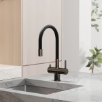 Смеситель SANCOS Lucia SC4004GG с гибким изливом и возможностью подключения фильтра для воды/Италия — изображение 6