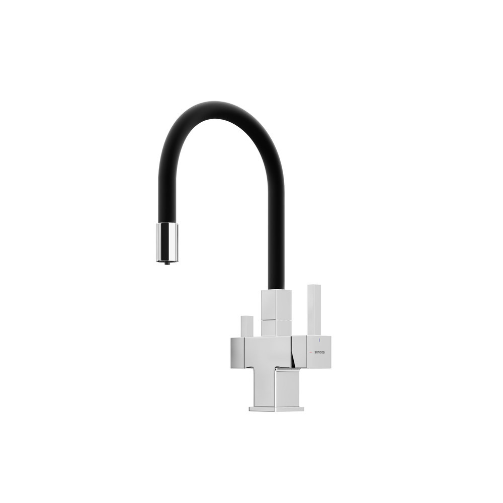 sc4005ch_png Смеситель SANCOS Arno SC4005CH с гибким изливом и возможностью подключения фильтра для воды/Италия — изображение 1