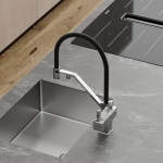 Смеситель SANCOS Loro SC4007CH с гибким изливом и возможностью подключения фильтра для воды/Италия — изображение 5