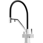 Смеситель SANCOS Loro SC4007CH с гибким изливом и возможностью подключения фильтра для воды/Италия