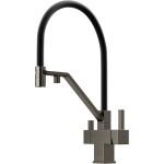 Смеситель SANCOS Loro SC4007GG с гибким изливом и возможностью подключения фильтра для воды/Италия