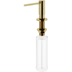 Дозатор Sancos SC40100ZG для кухонной мойки полированное золото объем 500 мл/Италия — изображение 2
