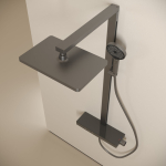 Душевая стойка SANCOS Vos SC6100GG для душа/ванны с термостатическим смесителем/Италия — изображение 5