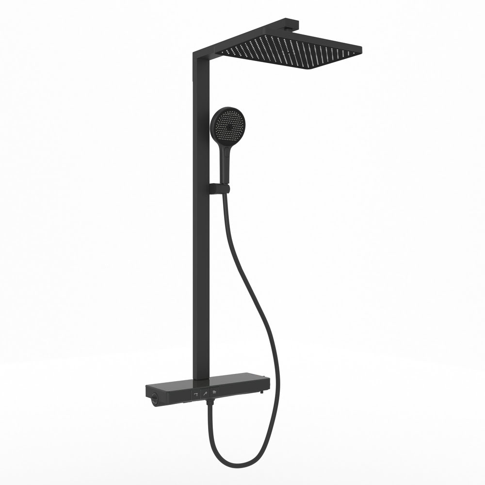 Душевая стойка SANCOS Vos SC6100MB для душа/ванны с термостатическим смесителем/Италия